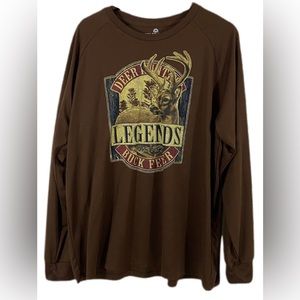 LEGENDS DEER HUNTER Shirt Performance Buck Fever Solar Gear Sz XXL (50-52)